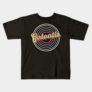 vintage circle line color Galantis Kids T-Shirt